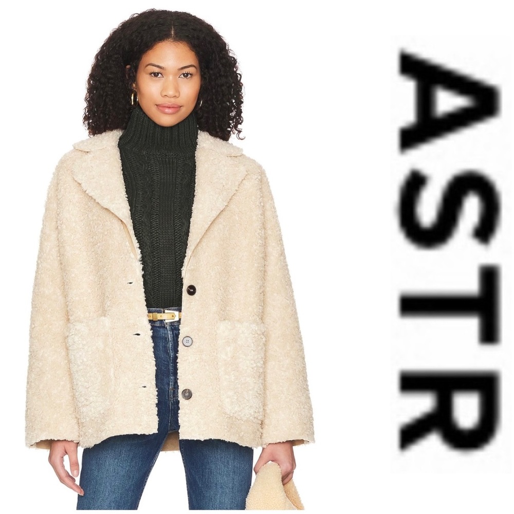 ASTER Willow Coat in Natural- Medium